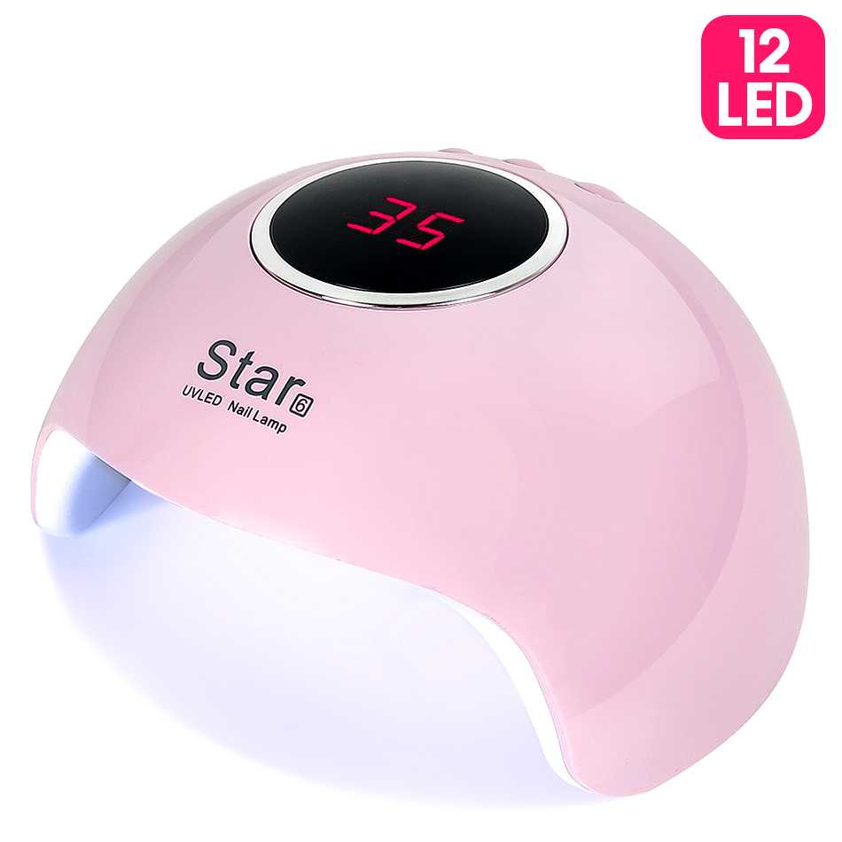 Pengering Kutek Kuku UV LED Nail Dryer 36W / Pengering Kutek UV Lampu LED Mini Gel 1 Set / Alat Mesin Lampu Pengering Cat Kuku Palsu Sinar Uv / Perawatan Kuku / Peralatan Kutek / Lampu LED Uv Kuku Mini / Alat Pengering Kutek Jell Kecil Murah