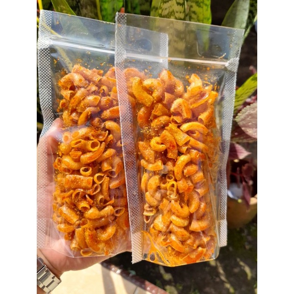 

Cemilan pedas makaroni 80gram