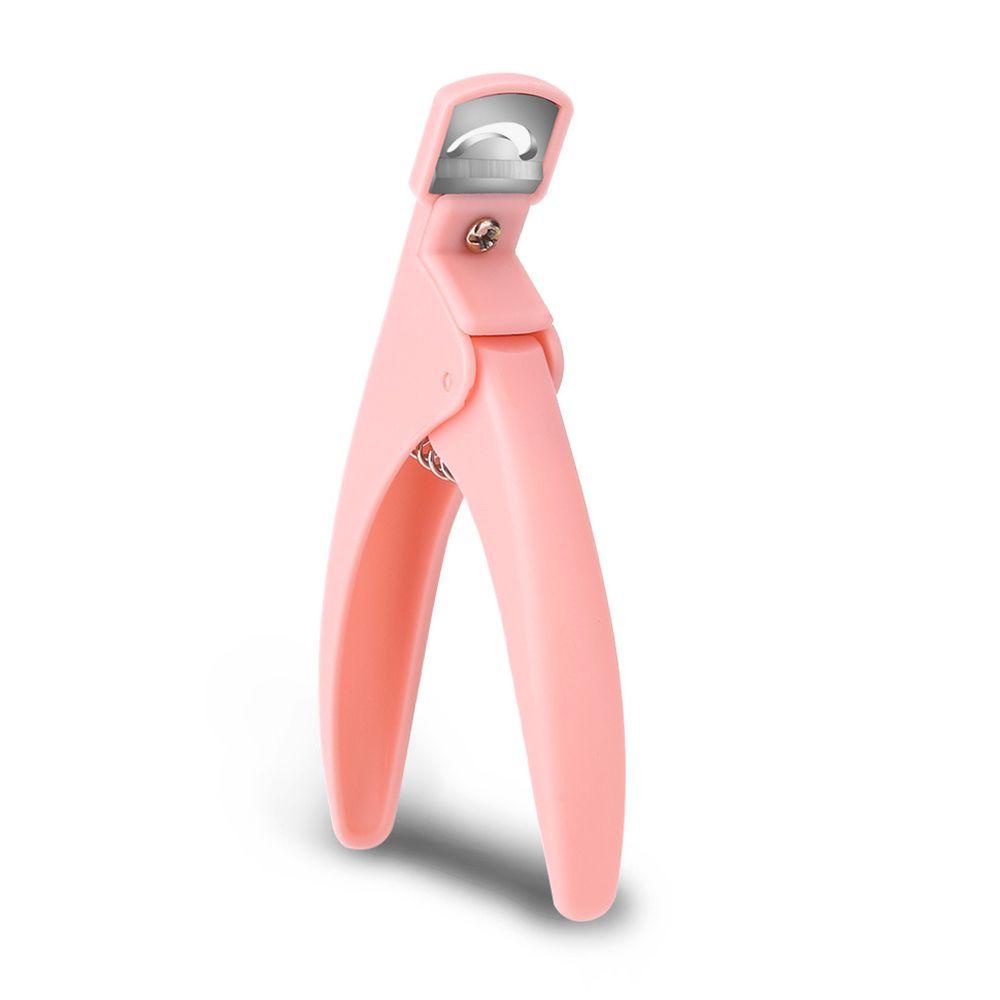 SKJK   Nail Tips Cutter Profesional Wanita Gadis French Nail Catcher Trimmer Akrilik Berbentuk U Manicure Pedicure