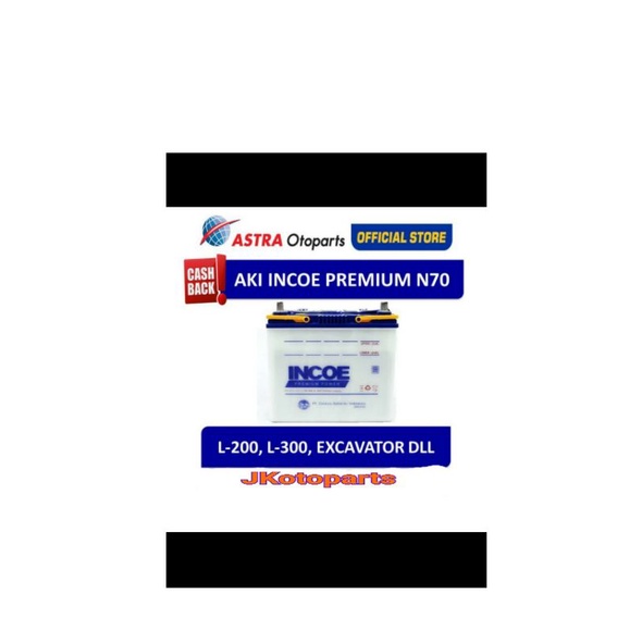 Aki Mobil Incoe Astra Premium Basah N70 N70Z