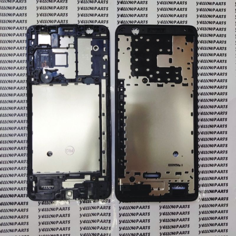 FRAME BEZZEL TULANG TENGAH DUDUKAN LCD SAMSUNG A01 CORE A013 ORIGINAL