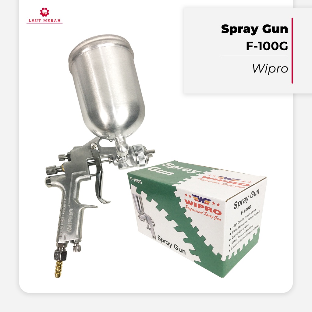 Jual Spray Gun Tabung Atas Wipro F100 G | Shopee Indonesia