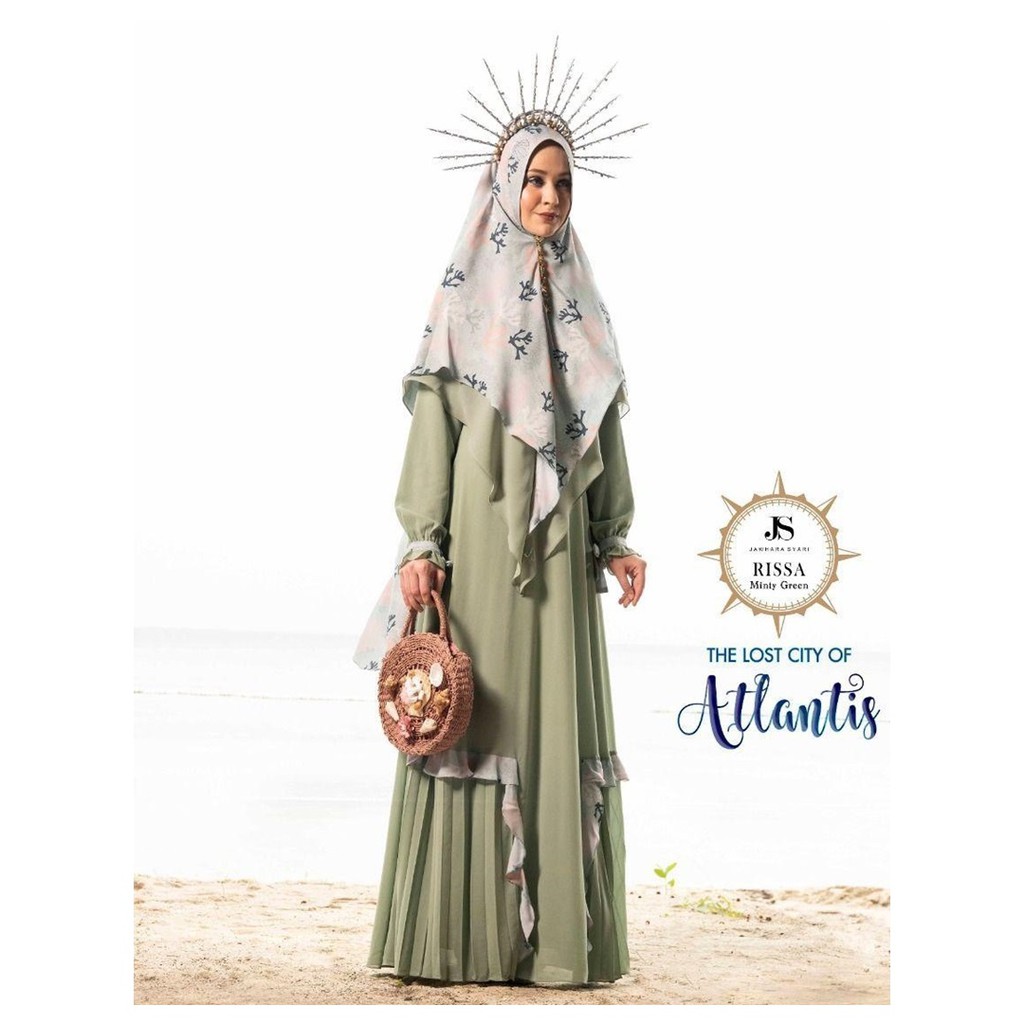 Syari RISSA by Jawhara / Set Dress Khimar