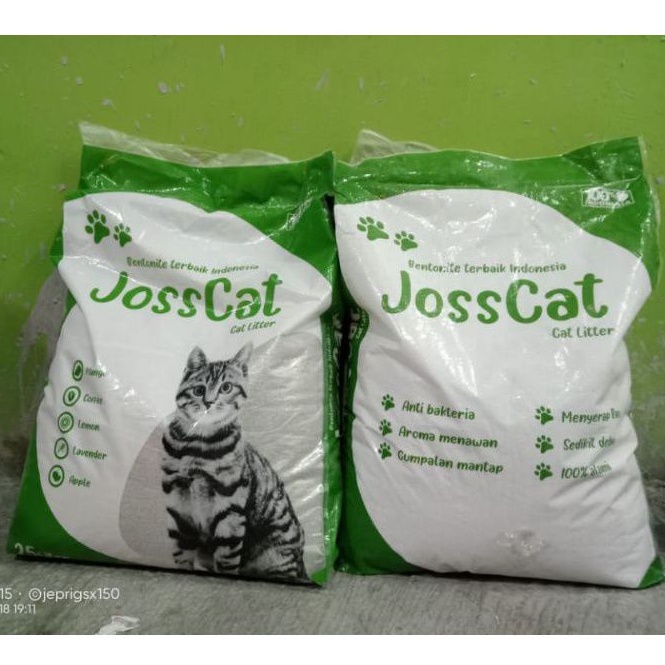 pasir wangi pasir gumpal pasir joss cat paket 3 karung khusus gojek/grab