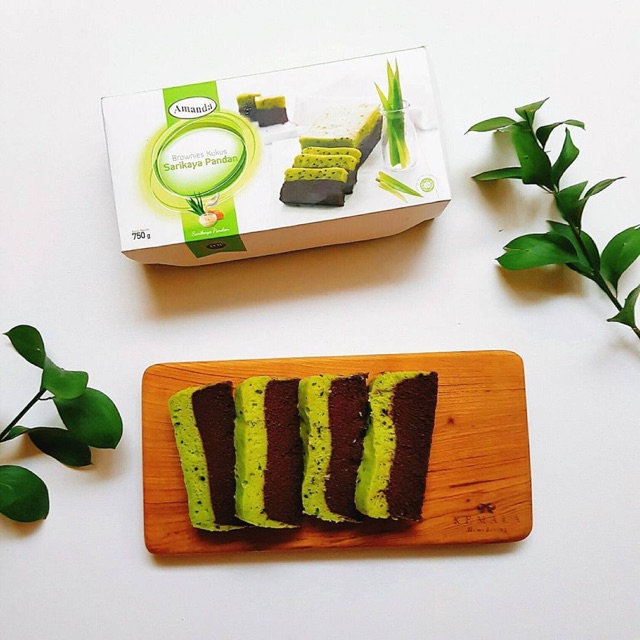 

Sarikaya Pandan - Brownies Amanda - Cake Brownies Kukus asli Bandung