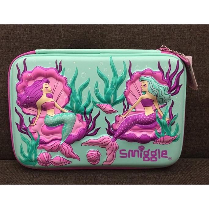

Smiggle Pencil Case Tempak Kotak Pensil Unicorn Pink Gold Original - Mermaid