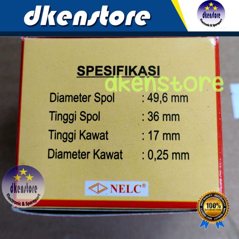 Spool speaker Nelc 49.6mm Spul spiker ACR 15400 ACR15400