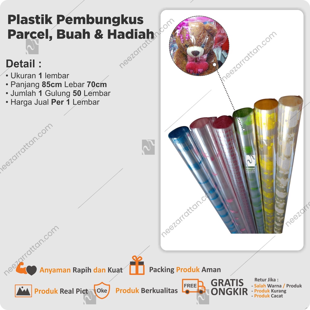 Pembungkus Plastik Parcel Souvenir