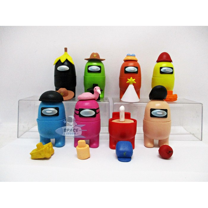 MAINAN ACTION FIGURE MAF89 AMONG US IMPOSTOR SET ISI 12