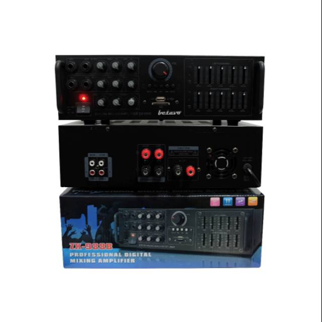 Amplifier karaoke betavo ZX-988B bluetooth