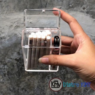  TEMPAT  ROKOK  KOTAK ROKOK  AKRILIK  BOX ROKOK  