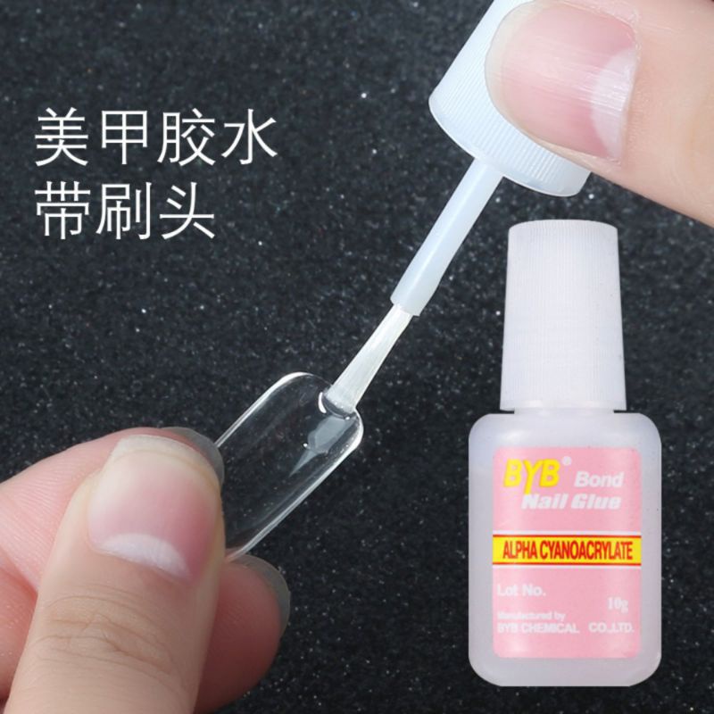 MXBON LEM KUKU PALSU AWET TAHAN LAMA// NAIL GLUE// Lem kuku palsu cair 10gr