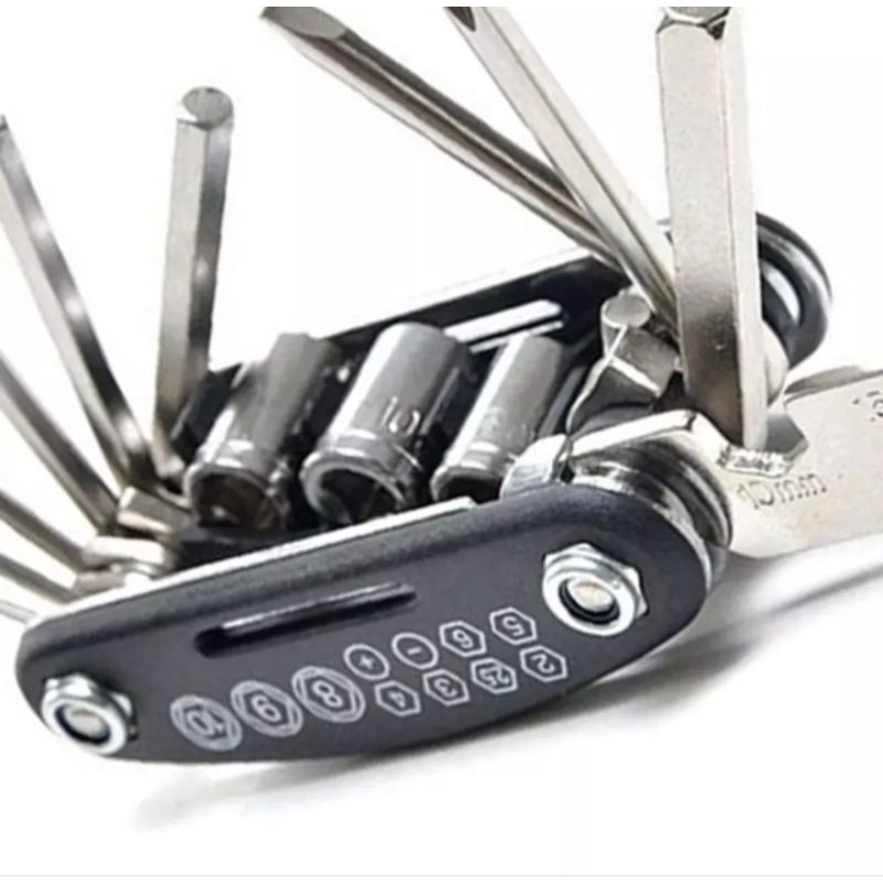 Kunci Set Sepeda 16 In 1 Tool Set Bicycle