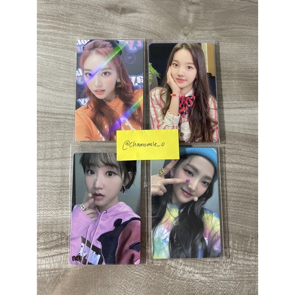 WEEEKLY ‼️underpriced photocard‼️ soojin zoa soeun jiyoon we are we play holiday pgh apple music chi