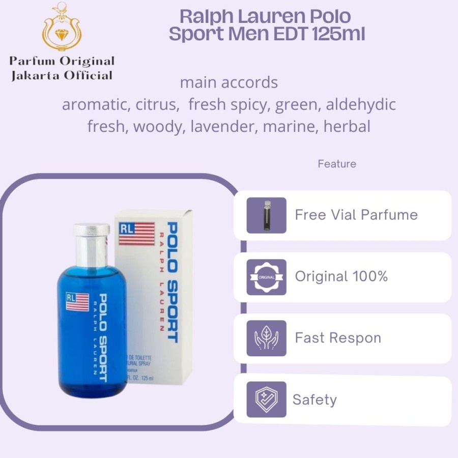 Parfum Parfume Perfume Asli Perawatan Kecantikan Original Import Branded Pria Laki Laki Cowok Ralph 