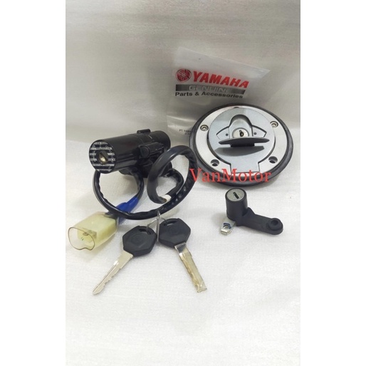 KUNCI KONTAK R25 MT25 MT 25 R 25 KEYSET ASSY TUTUP TANK TANGKI YAMAHA ORI TERMURAH