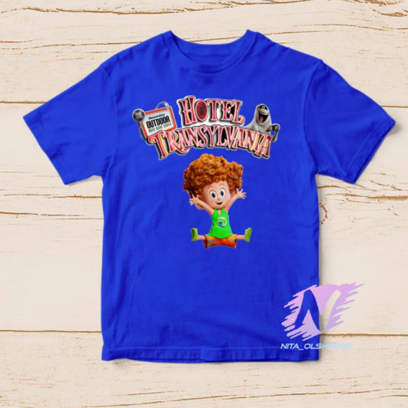 kaos anak kartun the movie hotel Transylvania