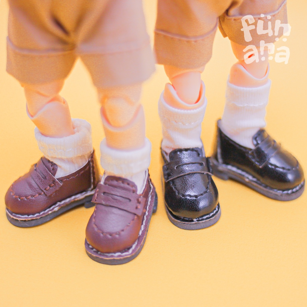 Sepatu Shoes OB11 YMY Nendoroid Loafers 1/12