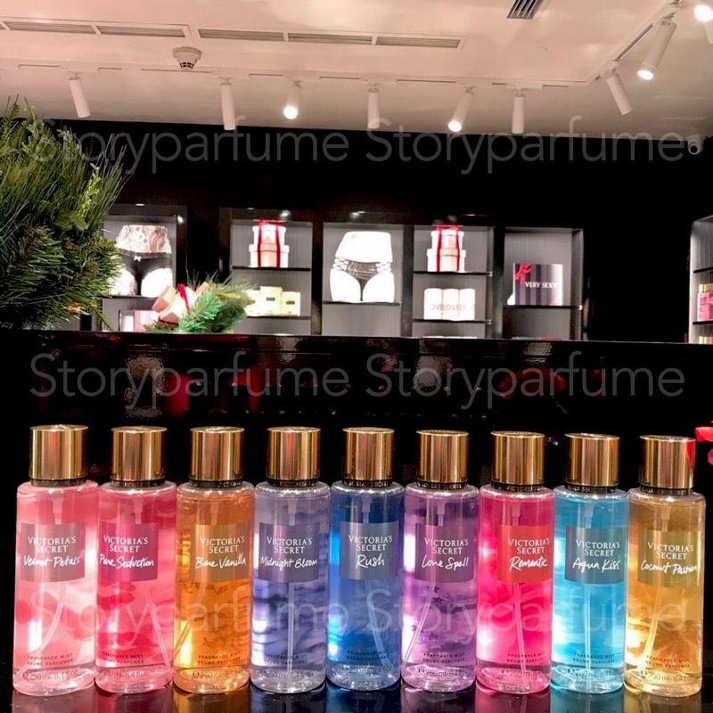 Body Mist VS 250 mL Gold Angel Fresh Snowfall Marine Splash Parfum Segar Wangi Enak Murah