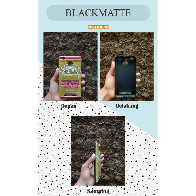 Ni- BLACKMATTE CUSTOM BISA PAKAI FOTO SENDIRI
