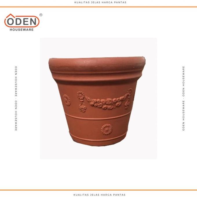 Pot Bunga Plastik Besar Terracotta 5506 Deliladelisa