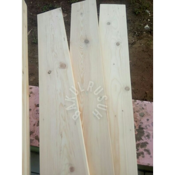 Kayu Papan Jati Belanda Mulus Eks Palet Serat Bagus 13x120 cm