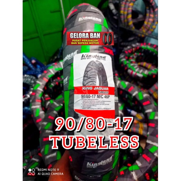 Jual Ban Motor Tubeless Kingland King Jaguar Ban Bebek Ban