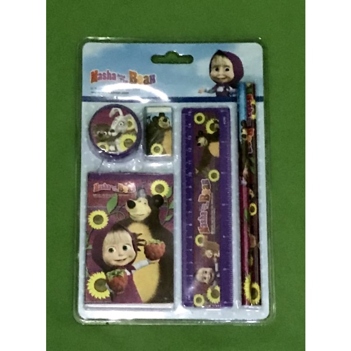 

Mantap Stationery Set Masha And The Bear Berkualitas