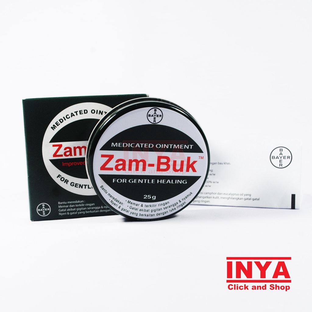 ZAMBUK MEDICATED OINTMENT FOR GENTLE HEALING 25gr - ZAM BUK BAYER