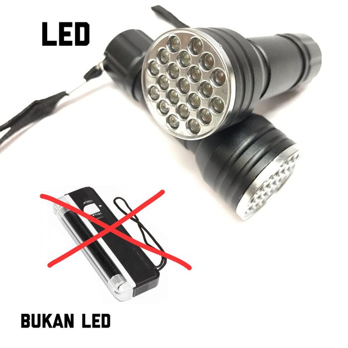 Alat Pendeteksi Uang Kertas Asli atau Palsu - Money Detector TK2028 318 SENTER LED LAMPU ULTRAVIOLET