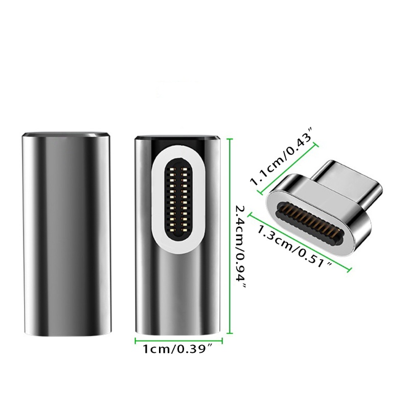 Btsg USB C Adapter 24P Konektor Tipe C Support Thunderbolt-Kompatibel