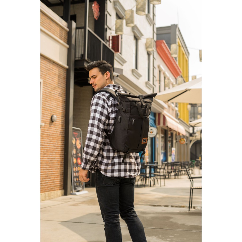 HEYLOOK Project -  Tas Ransel Laptop ECLIPSE Backpack Pria Wanita Tas Leptop Sekolah Tas Punggung Tas Kuliah Perempuan Tas Kerja Cowok Tas Travelling Terbaru