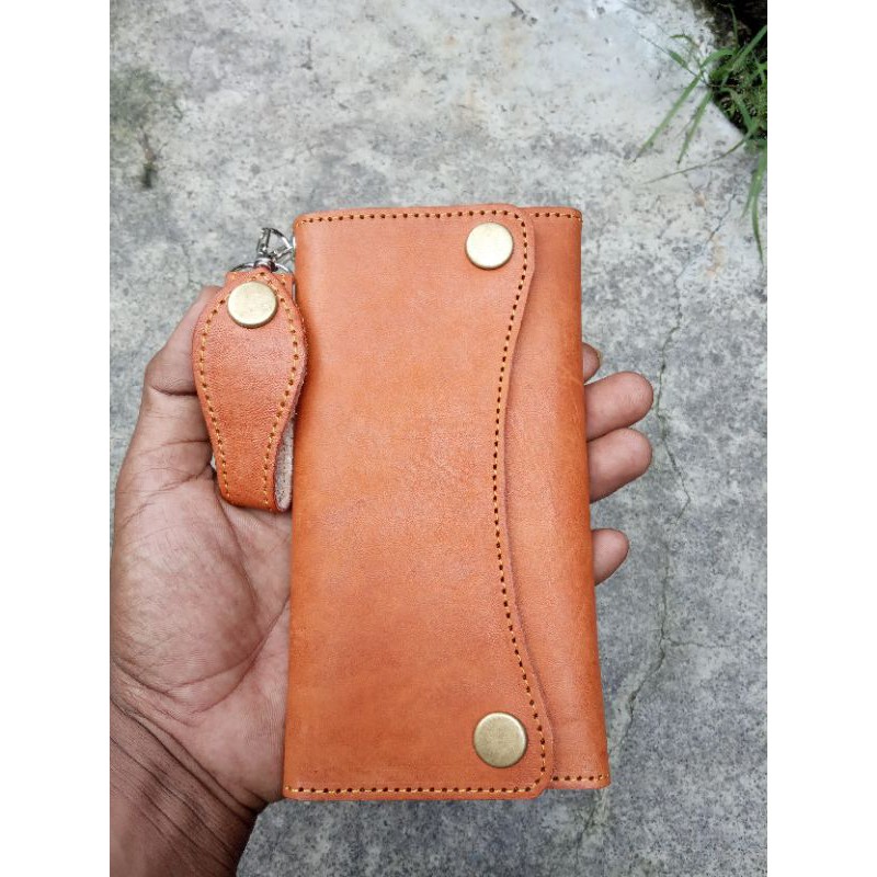 DOMPET KULIT PRIA | MODEL HARLEY | KULIT SAPI