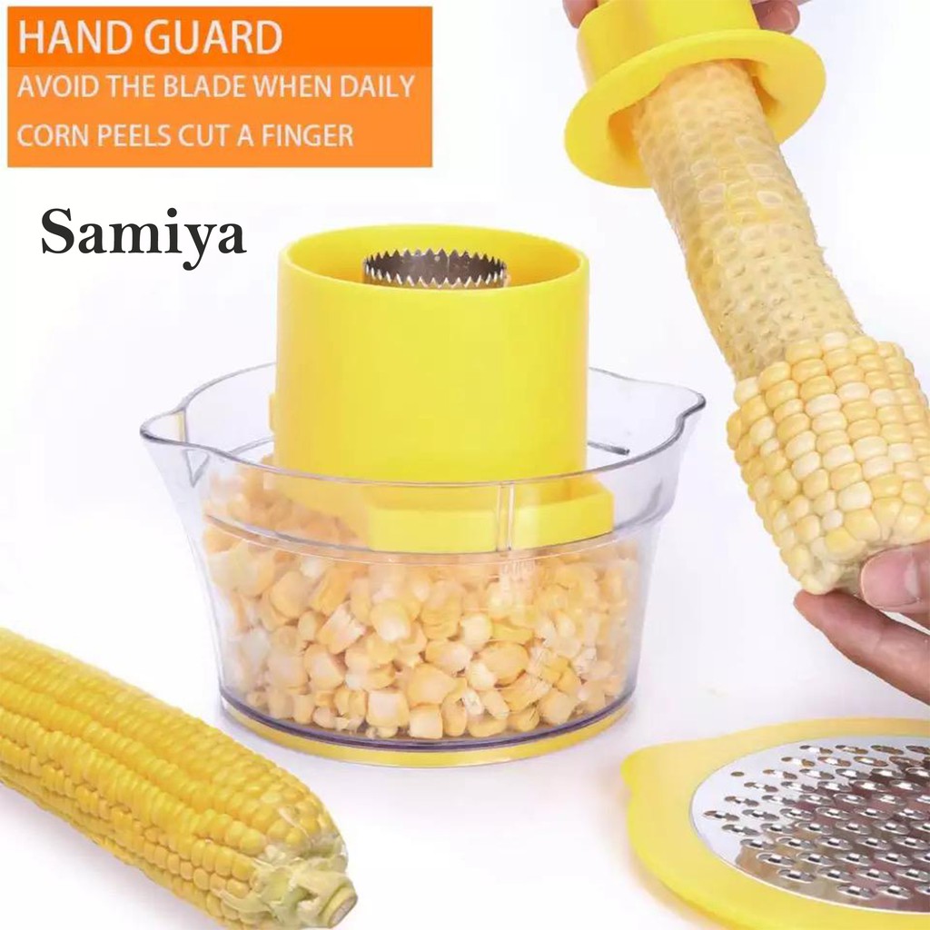 multifunctional corn peeler / parutan buah sayuran / serutan jagung / kitchen corn stripper