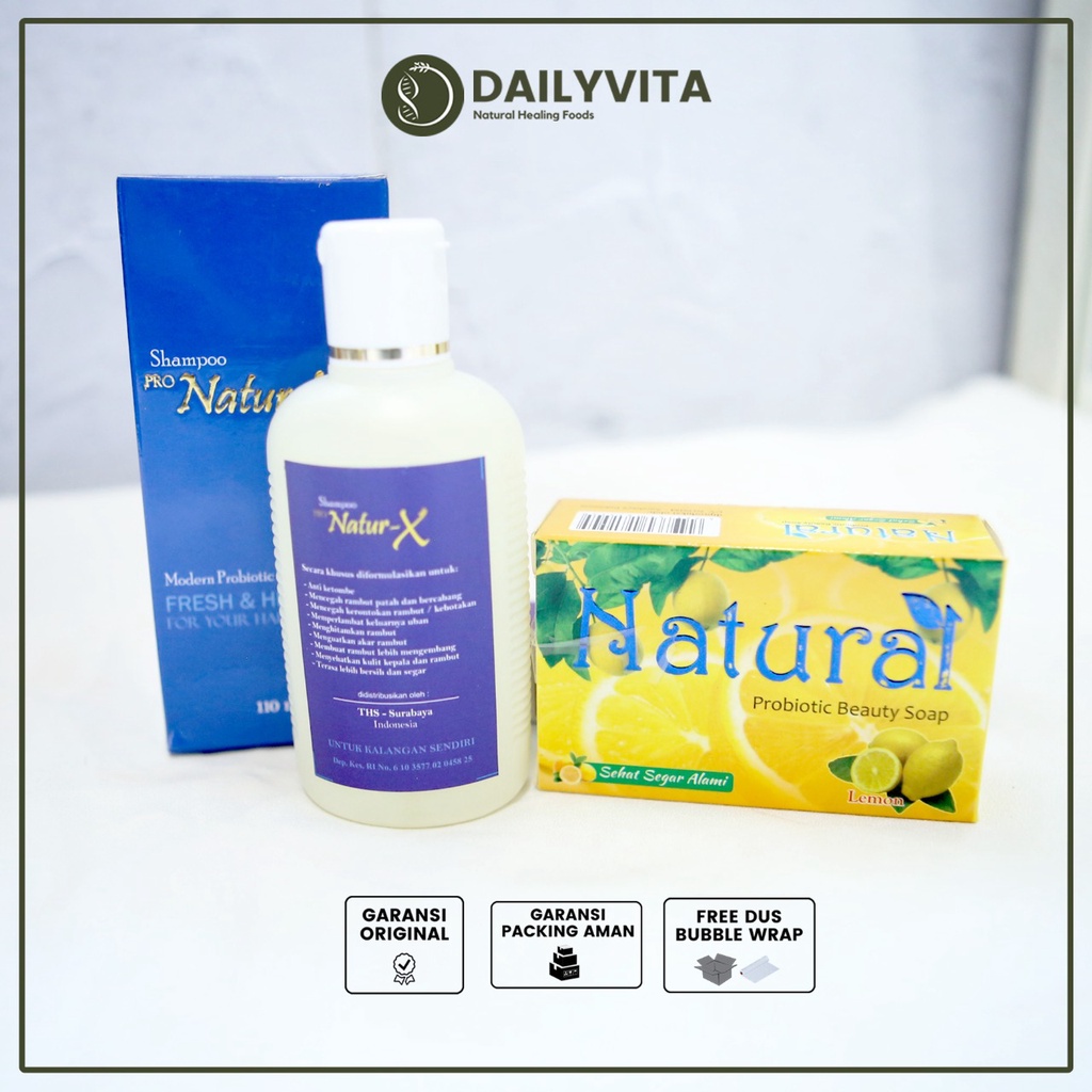 Bioth - Sabun Natural Probiotik/ Shampoo Pro Nature-x