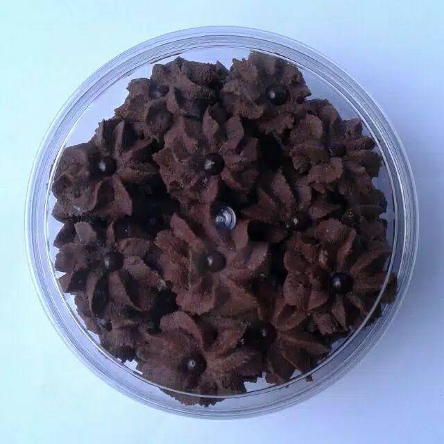 

Kue Semprit Kopi, coklat, original