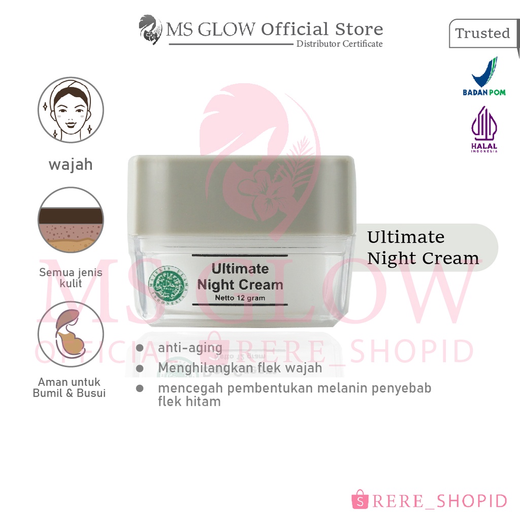 MS glow Ultimate Night Cream