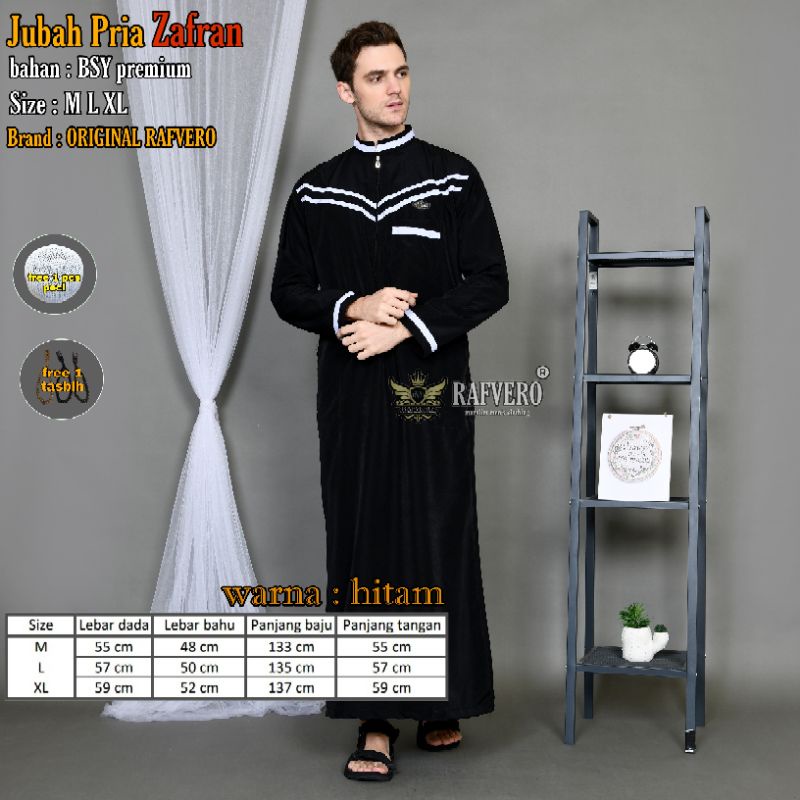 Jubah Pria Zafran Original RAFVERO