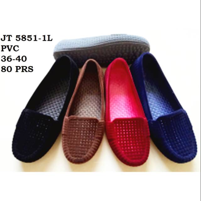 Sepatu Wanita Jelly Bludru Flatshoes Bludru Import Sepatu Wanita Jelly Bludru Flatshoes Bludru Import