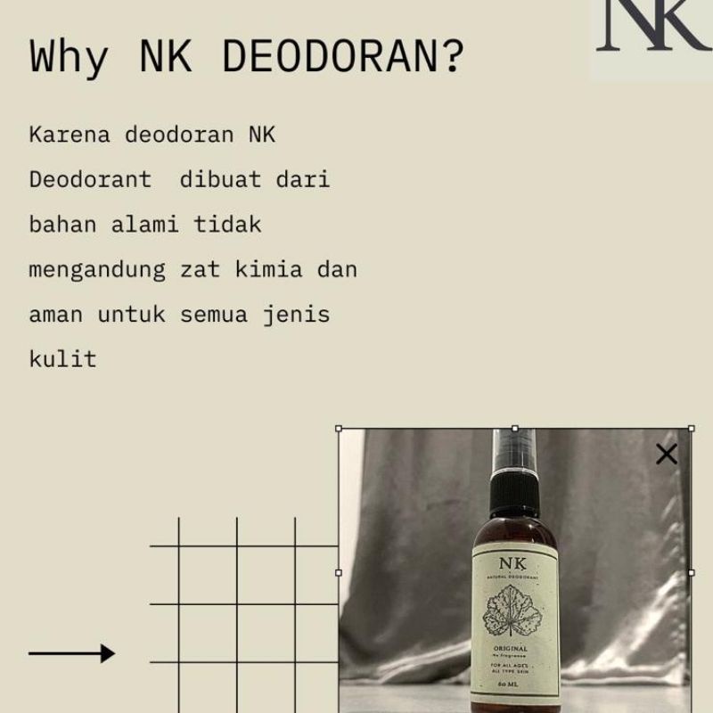 RB NK Natural Deodorant Spray Alami