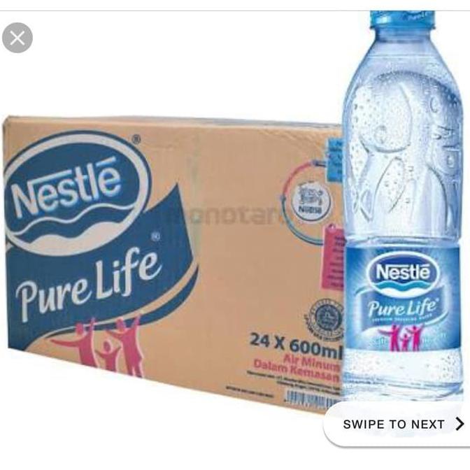 

BISA COD Nestle pure life air mineral 600ml 24 botol (Gojek dan Grab only)/MINUMAN COLLAGEN/MINUMAN YOYIC/MINUMAN DIET/MINUMAN PEMUTIH BADAN/MINUMAN KOREA/MINUMAN KEMASAN/MINUMAN KALENG/MINUMAN KOTAK/MINUMAN SEHAT HERBAL/MINUMAN SEHAT UNTUK TUBUH/MINUMAN