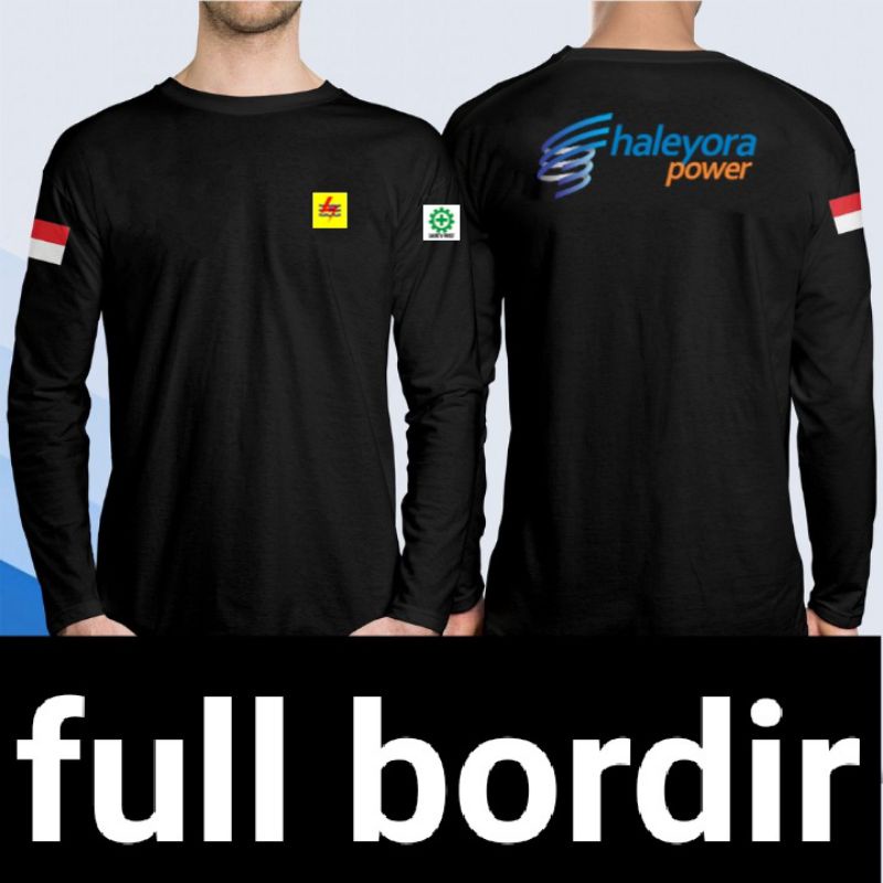 Kaos PLN baju PLN seragam PLN baju kerja PLN kaos oblong PLN kaos oblong haleyora power t-shirt PLN 