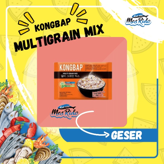 

Kongbap Multigrain Mix Orange Original Campuran Biji Bijian Beras