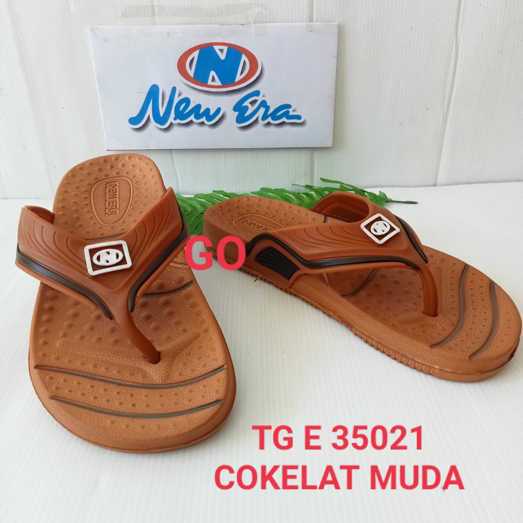 gof NEW ERA TG 35021 Sandal Japit Karet Anak Laki-Laki Sendal Pria Anti Slip Original