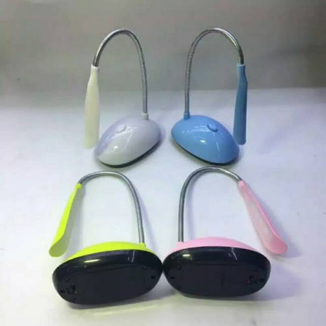 Za- Lmpu LED Lampu Baca Lampu Belajar 4LED