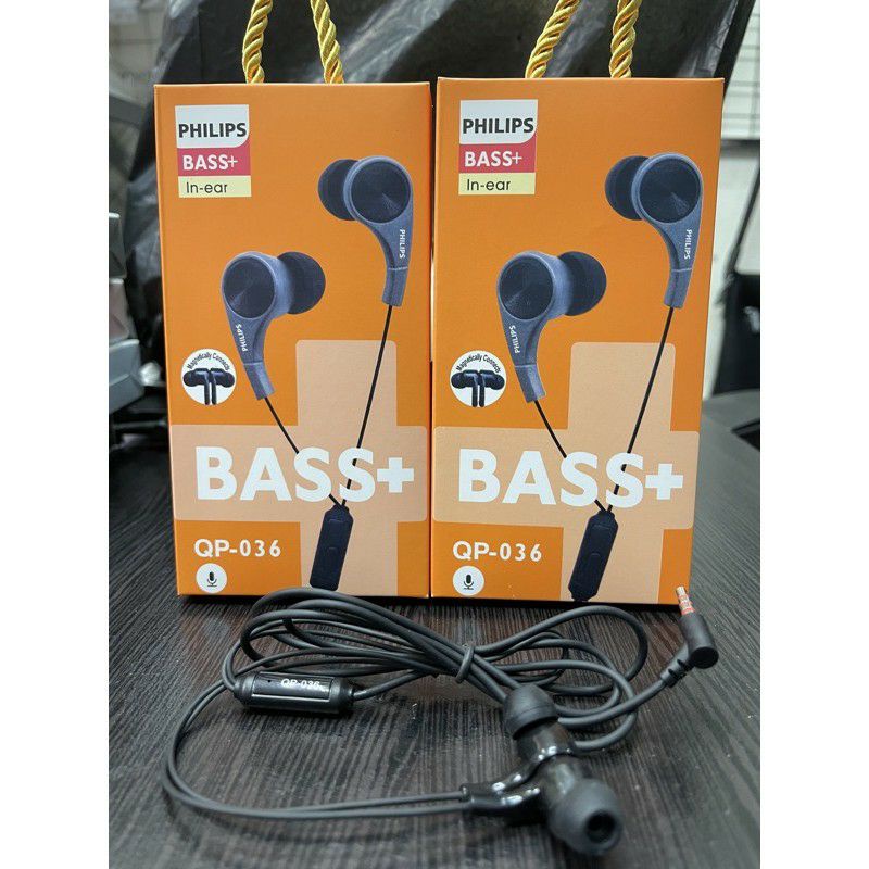 HF HEADSET/EARPHONE PHILIPS QP-036 SUPERBASS