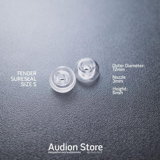 Eo Eartips Fender Sureseal Sure Seal Tips Made In Japan Jdm New Ori S Shopee Indonesia