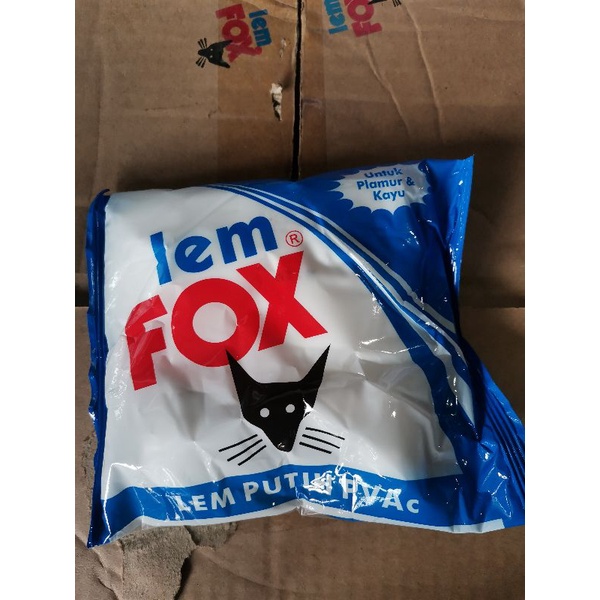 

lem fox putih 350g lem kayu/lem slime