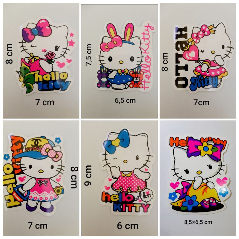 

STIKER GRAFTAC HELLO KITTY (ukuran kecil)