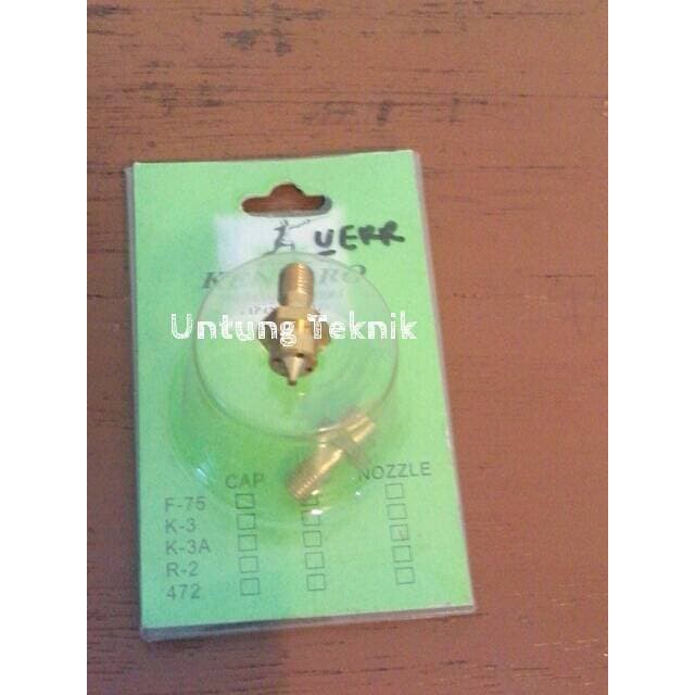 Nozzle Dalam Kuningan Spray gun Tipe K3A Kentaro